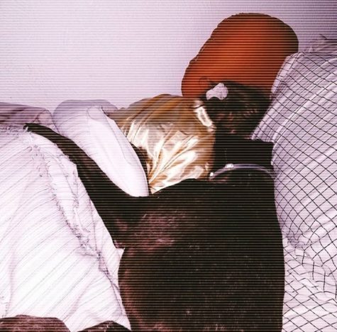 A student pictured sleeping in and getting more rest.
