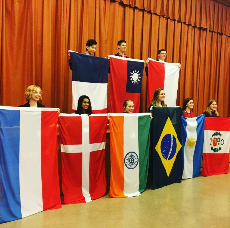 Sophomore's studies take her abroad