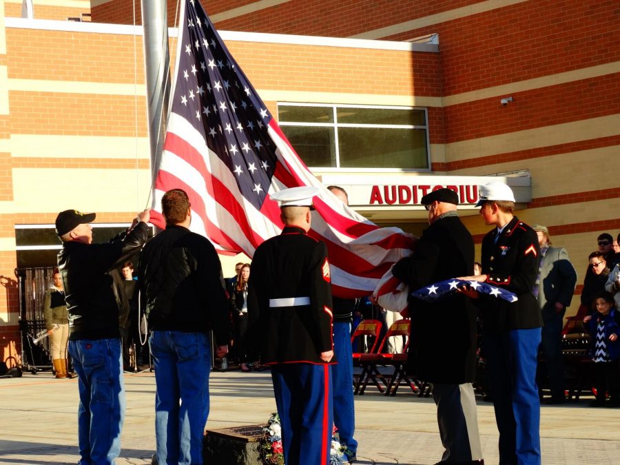 Tempus club host Veterans day ceremony in 2015. This years ceremony is November 10th 2017.