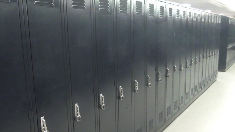 The lockers of Big Spring High School, which some of these will be removed beginning this summer. More renovations will occur this summer and the summer of 2019. 
