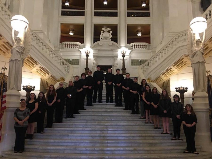 Cantabile occasionally performs outside of school, including the State Capital.