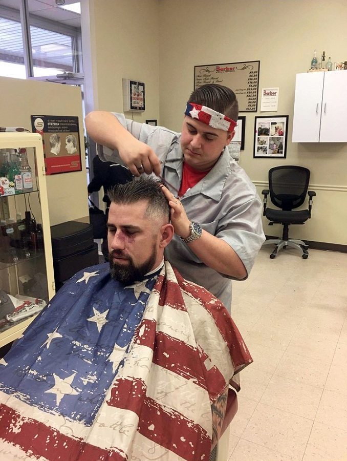 Senior "aces" barber license