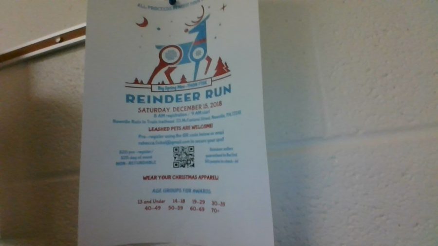 Reindeer Run is raising money for the Mini-THON.